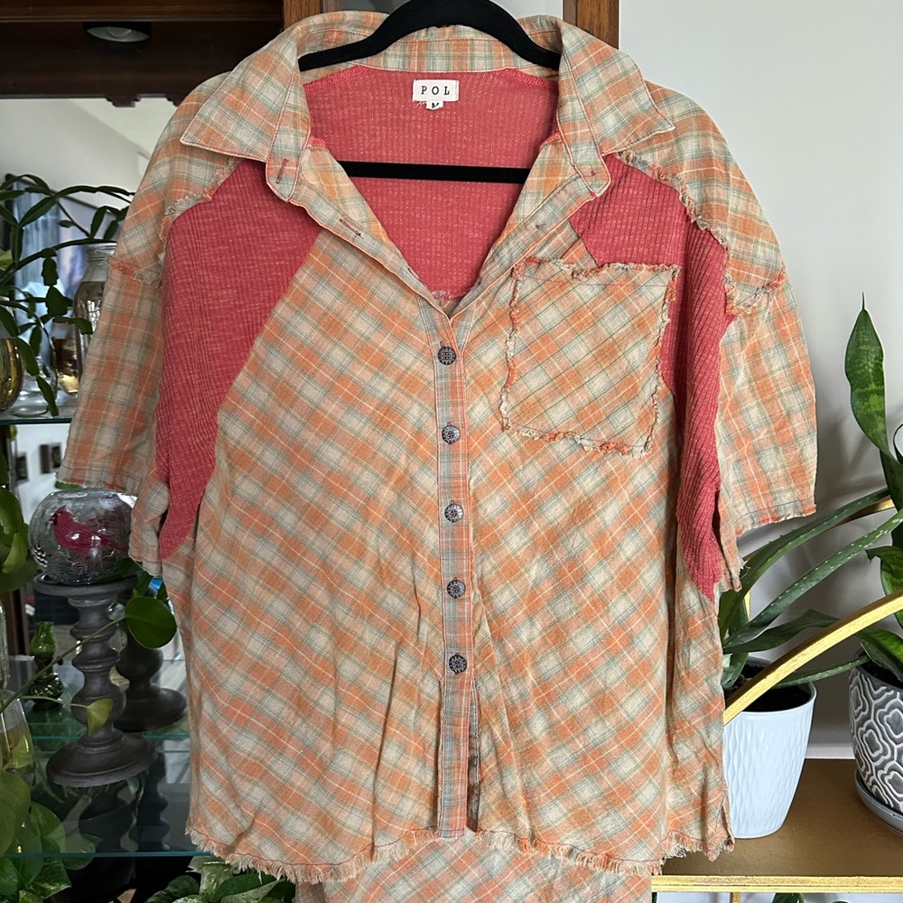 POL Multicolor Plaid Shirt